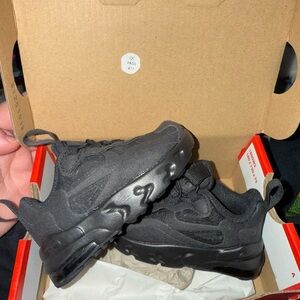 Kids Black Sneakers